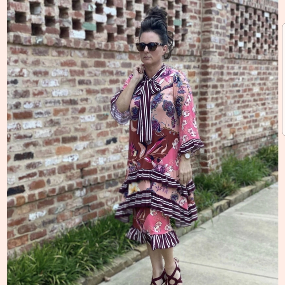 Zadie B's blouse and skirt set